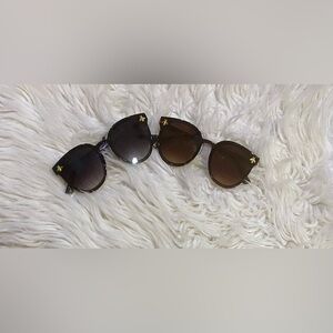 BRAND NEW WITH TAGS Killer Bee Round Gradient Sunglasses